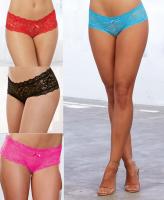 1375 Dreamgirl lace low rise cheeky panty
