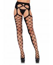 1778 Leg Avenue Diamond net stockings