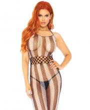 88022 Leg Avenue Striped fishnet dress